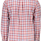 Red Cotton Men Shirt