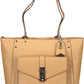 Brown Polyethylene Women Handbag