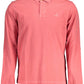 Red Cotton Men Polo Shirt