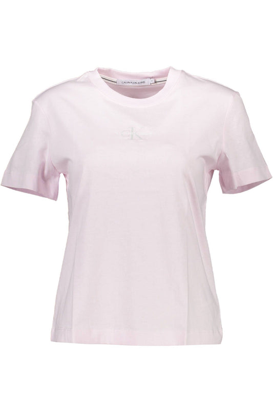 Pink Cotton Women Top