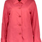 Red Cotton Women Jacket