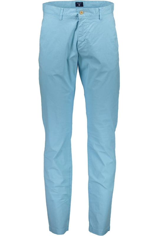 Light Blue Cotton Men Jean