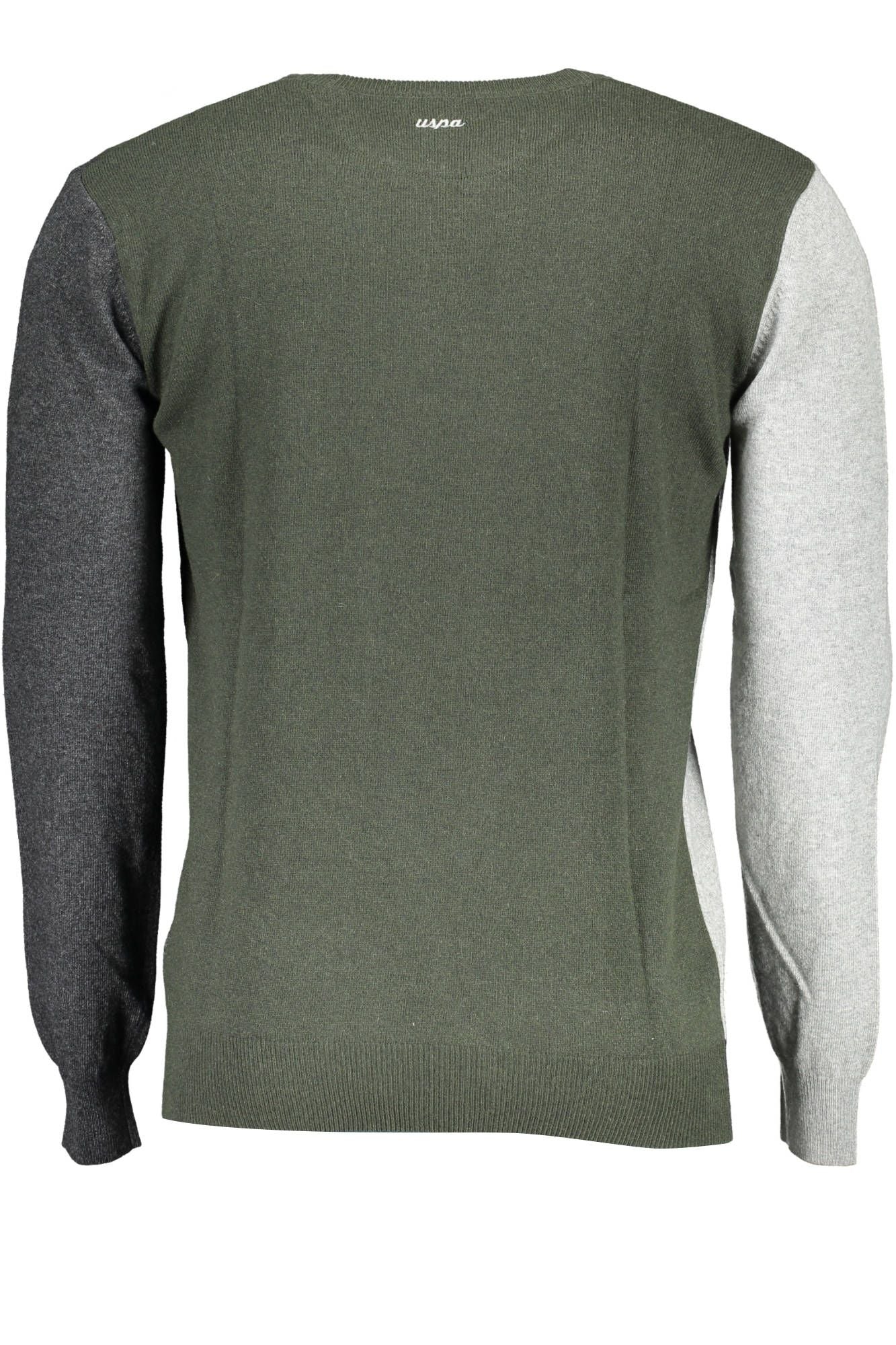 Gray Wool Men Sweater