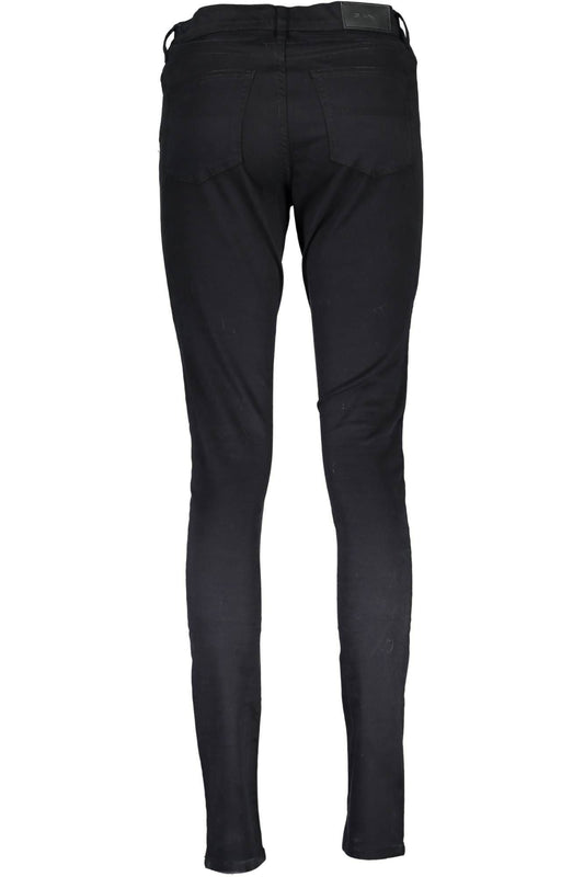 Black Cotton Women Jeans