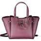 Purple Polyethylene Women Handbag