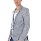 Gray Cotton Men Jacket