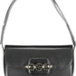 Black Polyurethane Women Handbag