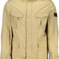 Beige Polyamide Men Jacket