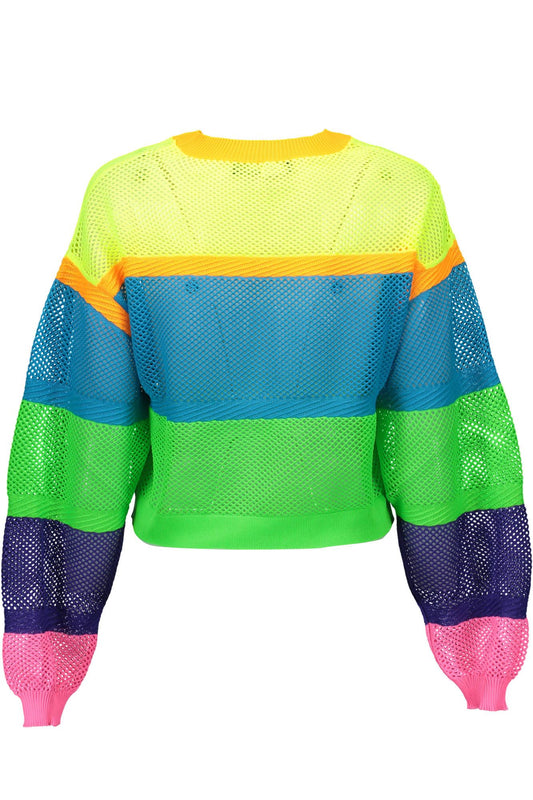 Multicolor Polyester Women Sweater