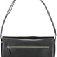 Black Polyurethane Women Handbag