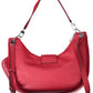Red Polyethylene Women Handbag