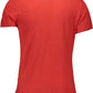 Red Cotton Men T-Shirt