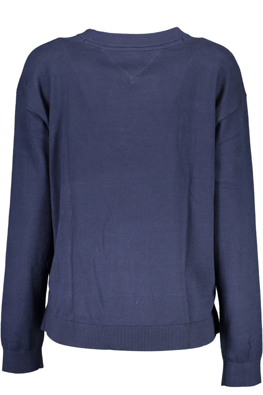 Blue Cotton Women Shirt
