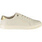 Beige Polyester Women Sneaker
