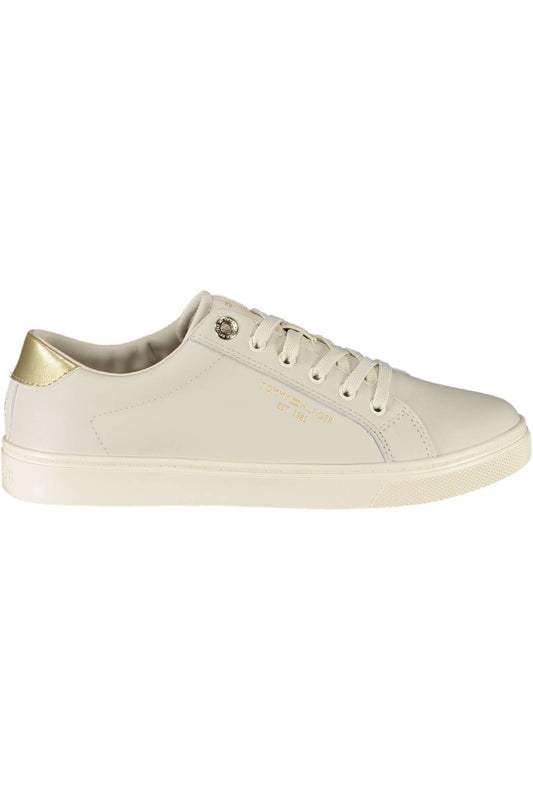 Beige Polyester Women Sneaker