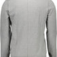 Gray Cotton Men Sweater