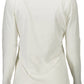 White Cotton Women T-Shirt