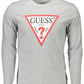 Gray Cotton Men T-Shirt