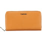 Brown Polyurethane Women Wallet
