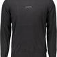 Black Cotton Men Sweater