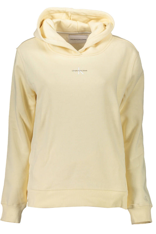 Yellow Organic Cotton Women Sweater