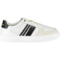 White Polyester Men Sneaker