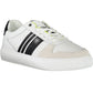 White Polyester Men Sneaker
