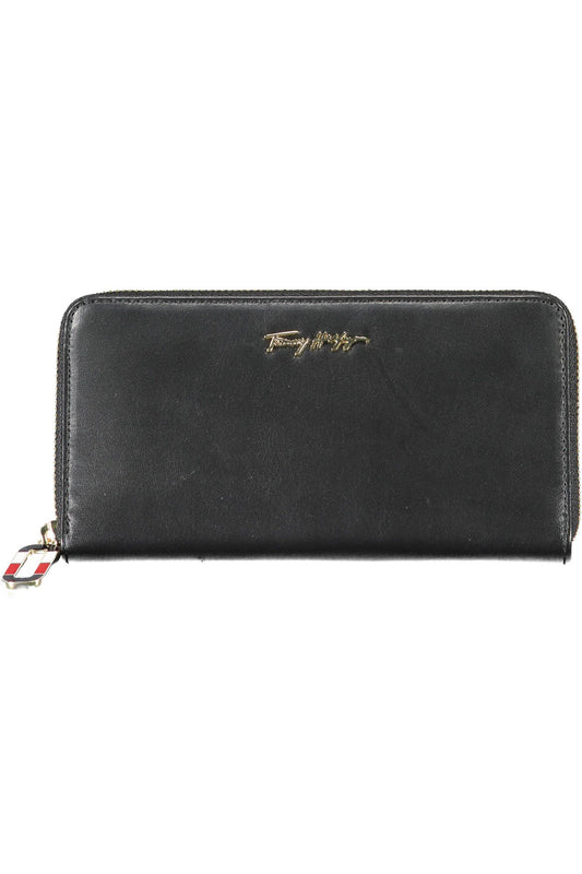 Black Leather Women Wallet