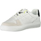 White Polyester Men Sneaker