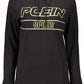 Black Cotton Women Sweater