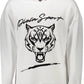 White Cotton Men Sweater