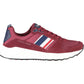 Red Nylon Men Sneaker