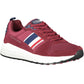 Red Nylon Men Sneaker