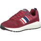 Red Nylon Men Sneaker
