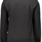 Black Cotton Men Sweater