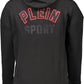 Black Cotton Men Sweater