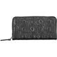 Black Polyurethane Women Wallet