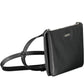 Black Polyester Women Handbag