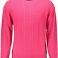 Pink Wool Men Sweater