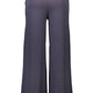 Blue Cotton Women Trouser