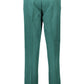 Green Polyester Women Pant