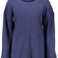 Blue Wool Women Sweater
