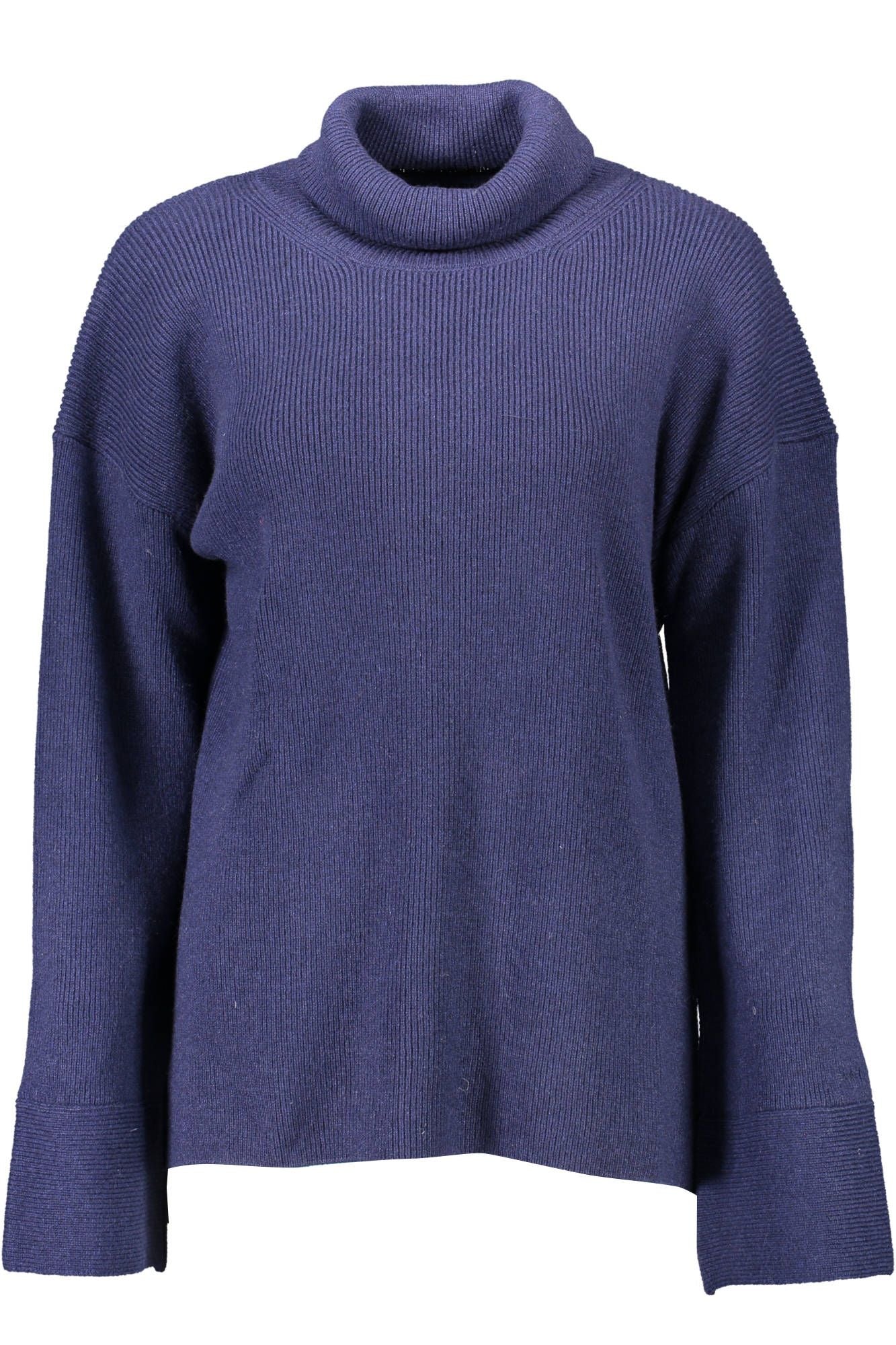 Blue Wool Women Sweater