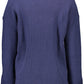 Blue Wool Women Sweater