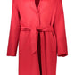 Red Wool Women Coat