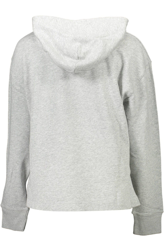 Gray Cotton Women Sweater