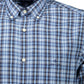 Blue Cotton Men Shirt
