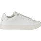 White Polyester Women Sneaker