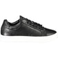 Black Polyester Women Sneaker