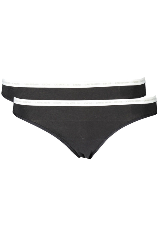 Black Cotton Women Brief